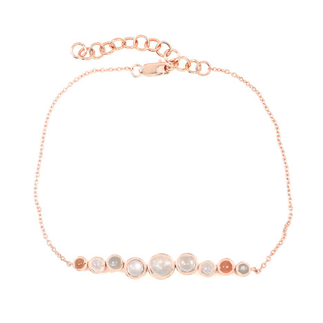 Blue Moonstone Silver Bracelet (KM by Juwelo)