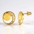 Orecchini in argento con Ambra Milky Baltica (dagen)