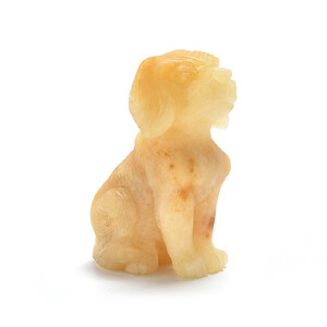 Figure with Yellow Quartz