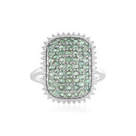 Anillo en plata con Alejandrita