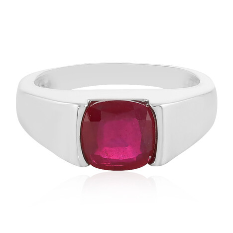 Madagaskar-Rubin-Silberring