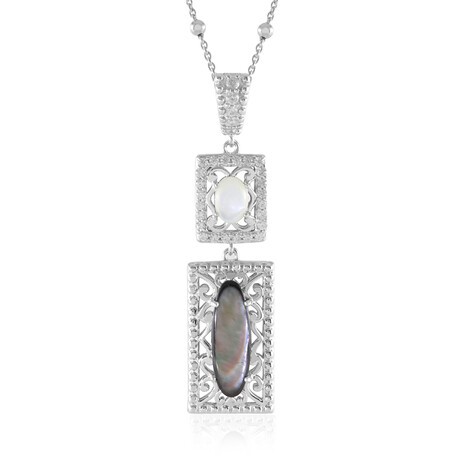 Collana in argento con Madreperla (Dallas Prince Designs)