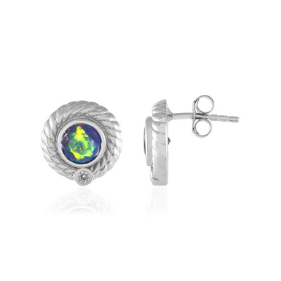 Orecchini in argento con Opale Mezezo