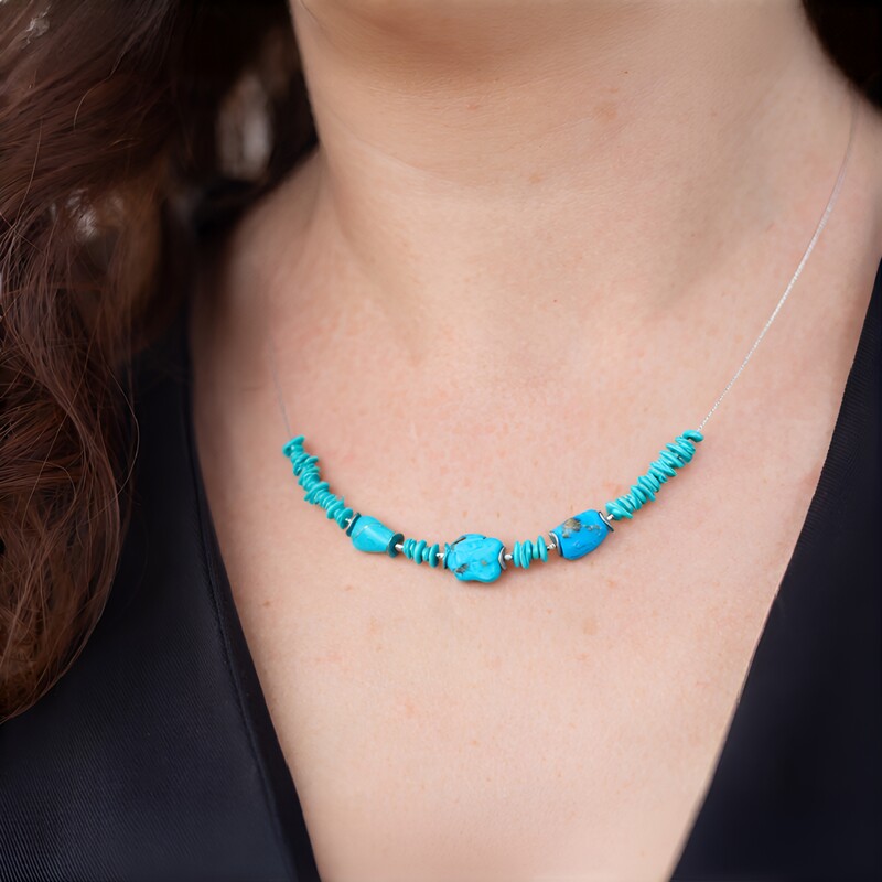 Collana con Turchese