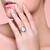 Anillo en plata con Larimar (MONOSONO COLLECTION)