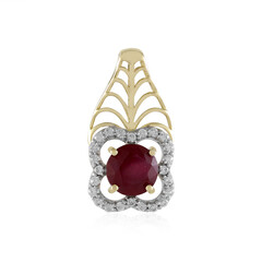 Pendentif en or et Rubis de Madagascar (Ornaments by de Melo)