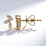 Orecchini in oro con Diamante SI2 (H) (CIRARI)