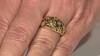 Zilveren ring met I2 Champagne Diamanten (Ornaments by de Melo)