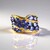 Anello in argento con Tanzanite (Gems en Vogue)