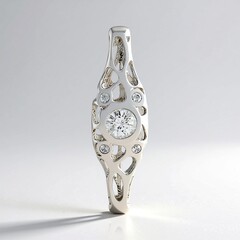 Ciondolo in argento con Zircone