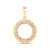 9K I2 Brown Diamond Gold Pendant (SUHANA)
