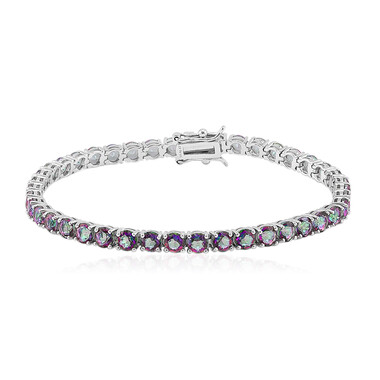 Bracciale in argento con Quarzo Mistico