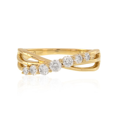 Anello in oro con Diamante Flawless (F) (LUCENT DIAMONDS)