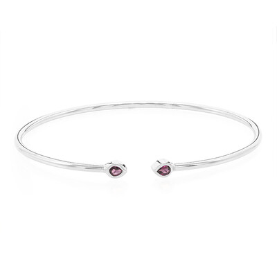 Bracciale in argento con Rodolite Rajasthan