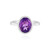Marokkanischer Amethyst-Silberring