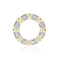 Gouden hanger met Diamanten SI1 (G)