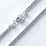 Catenina groumette in argento 925 - 50 cm - 8,8 g