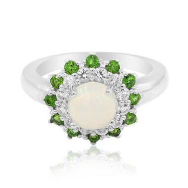 Welo-Opal-Silberring