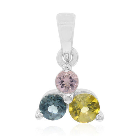 Ciondolo in argento con Tormalina Gialla