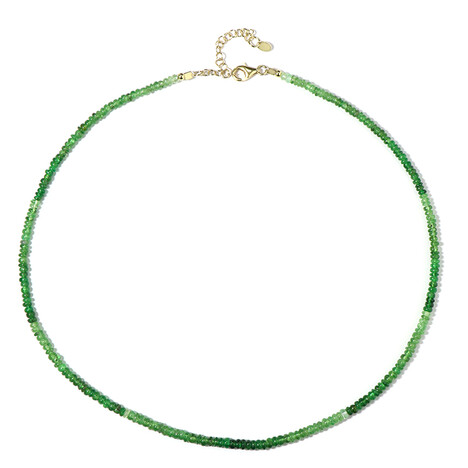 Collier en argent et Tsavorite de Tanzanie