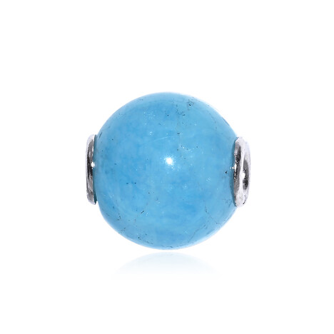 Blue Quartz Silver Pendant (MONOSONO COLLECTION)