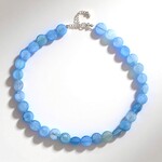Collana in argento con Quarzo Acqua
