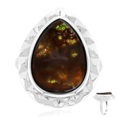 Anillo en plata con Ágata de fuego