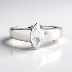 Anello in argento con Zircone