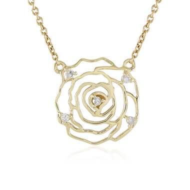 I2 (I) Diamant-Goldcollier (Ornaments by de Melo)