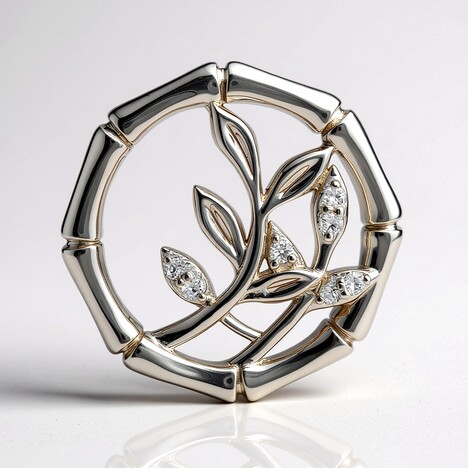 Pendentif en argent et Zircon (TPC)