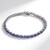 Bracelet en or et Tanzanite AAA