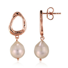 Orecchini in argento con Perla di Acqua Dolce (TPC)