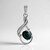 Ciondolo in argento con Grandidierite