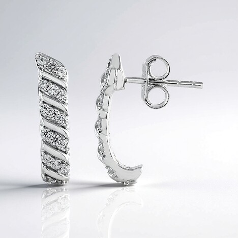 Orecchini in argento con Zircone