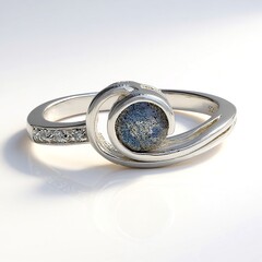 Anello in argento con Spectrolite