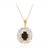Collar en plata con Granate