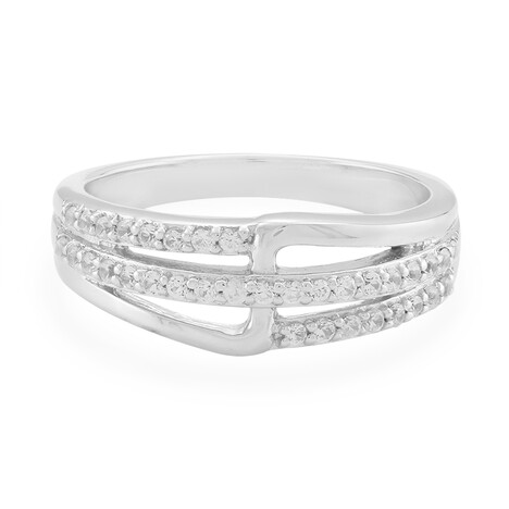 Anello in argento con Zircone