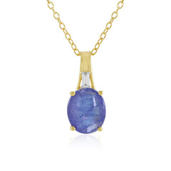 Collana in argento con Tanzanite