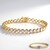Bracciale in argento con Topazio Bianco