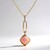 Collana in oro con Opale Rosa (CIRARI)