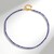 Collana in argento con Tanzanite