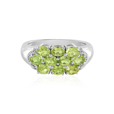 Peridot-Silberring