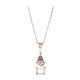 Collana in oro con Morganite AAA (CIRARI)