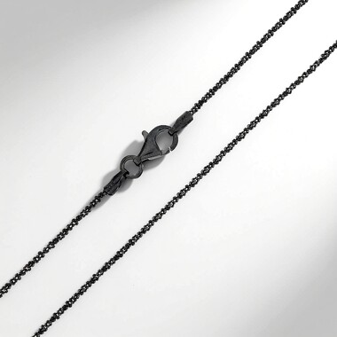 Silber-Criss-Cross-Kette - 90 cm - 5,22 g