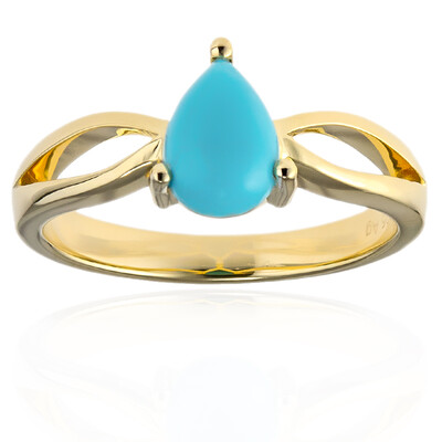 Anello in argento con Turchese Sleeping Beauty