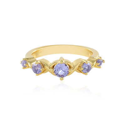 Anello in argento con Tanzanite