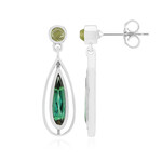 Zilveren oorbellen met indigolieten (Adela Silber)