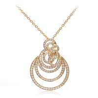 Gouden halsketting met SI1 (H) Diamanten (Nara Jewelry)