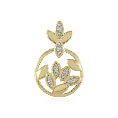 I2 (I) Diamant-Silberanhänger