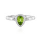 Anello in argento con Peridoto